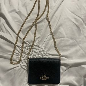 Coach cross body purse